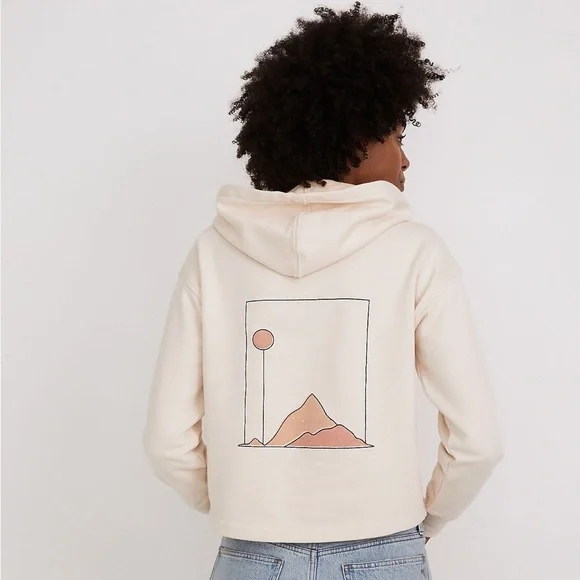 Madewell x Real Fun, Wow!® Collab Sz Lg Graphic Hoodie Sweatshirt - Picture 4 of 7